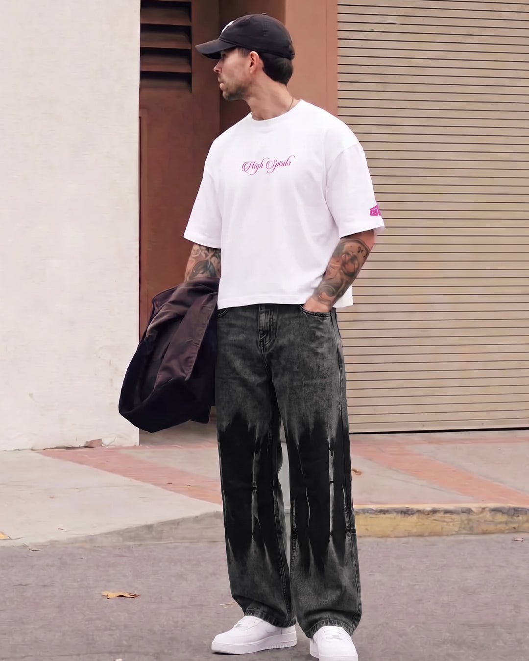 Desert Wash Solid Baggy Jean