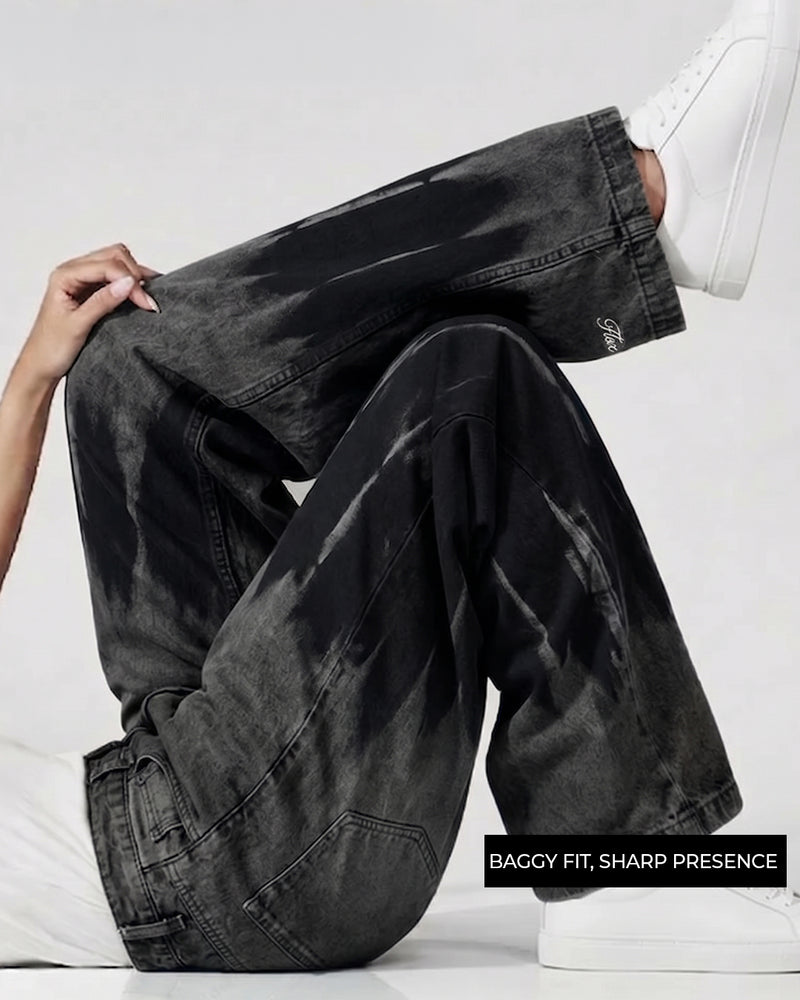 Desert Wash Solid Baggy Jean