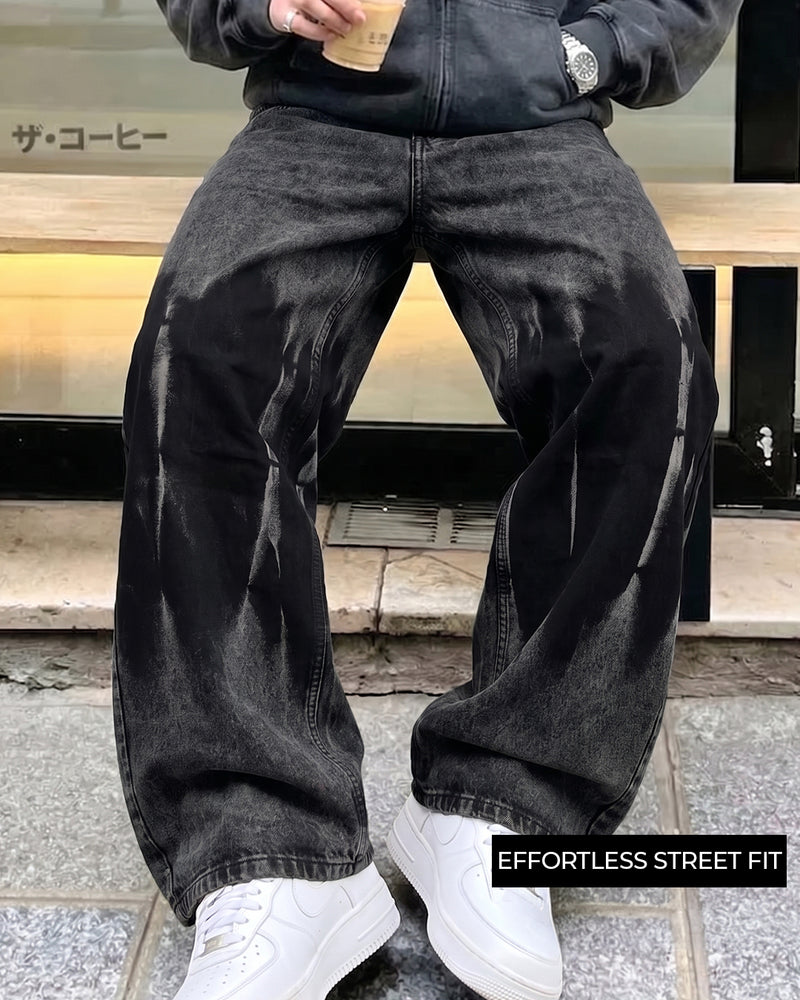 Desert Wash Solid Baggy Jean