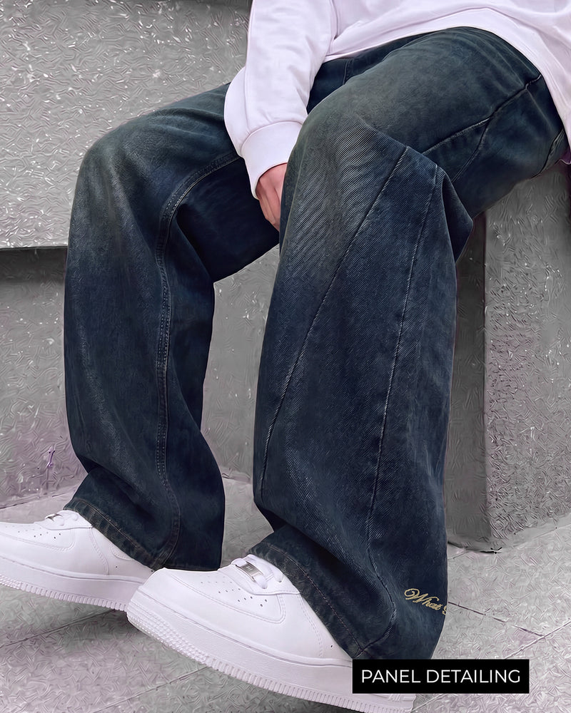 Desert Wash Solid Baggy Jean