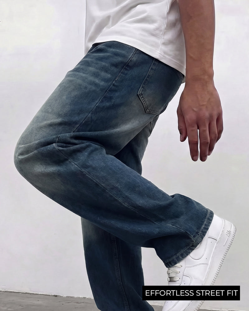 Desert Wash Solid Baggy Jean