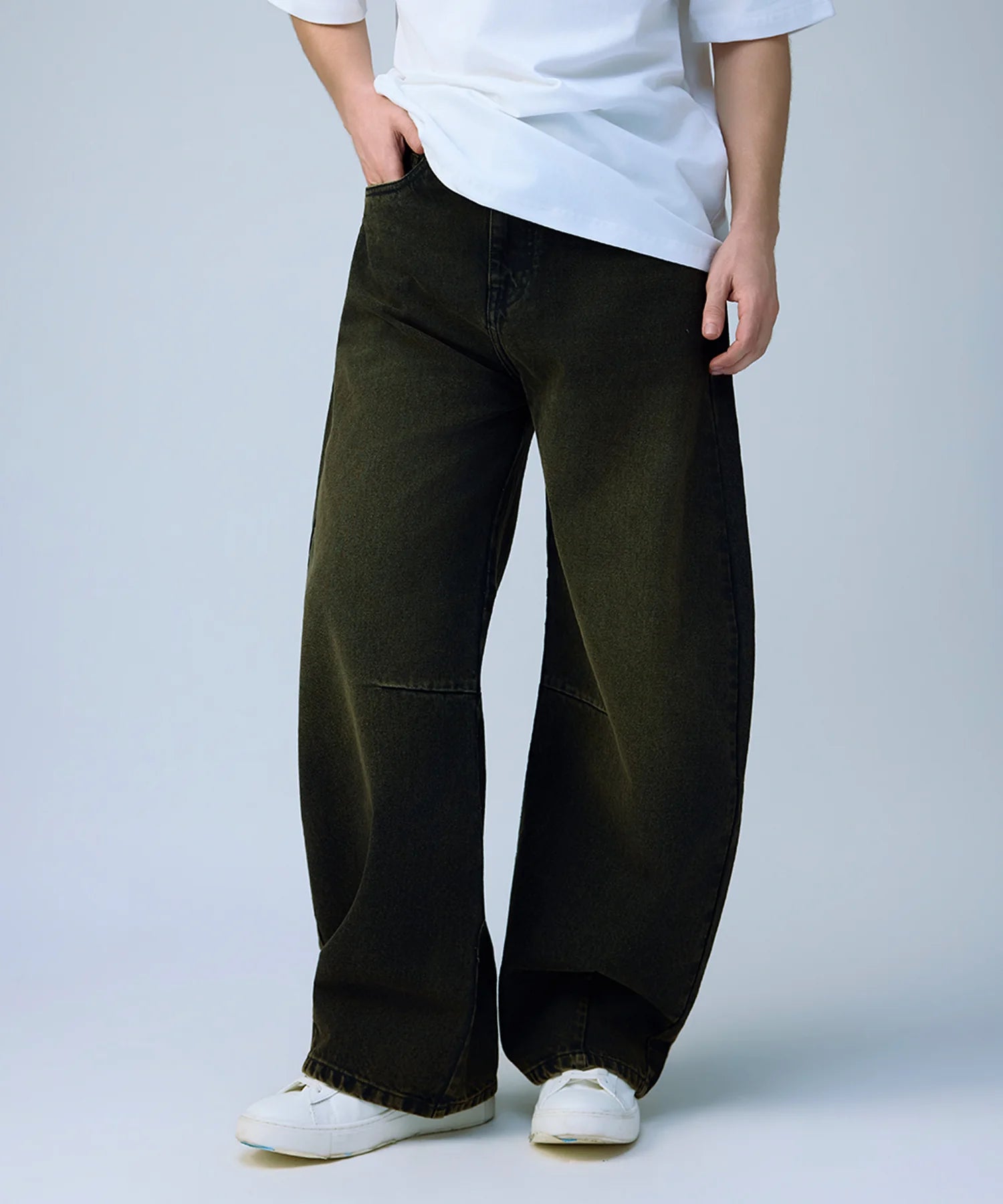 Mens Barrel Fit Mens  Jeans