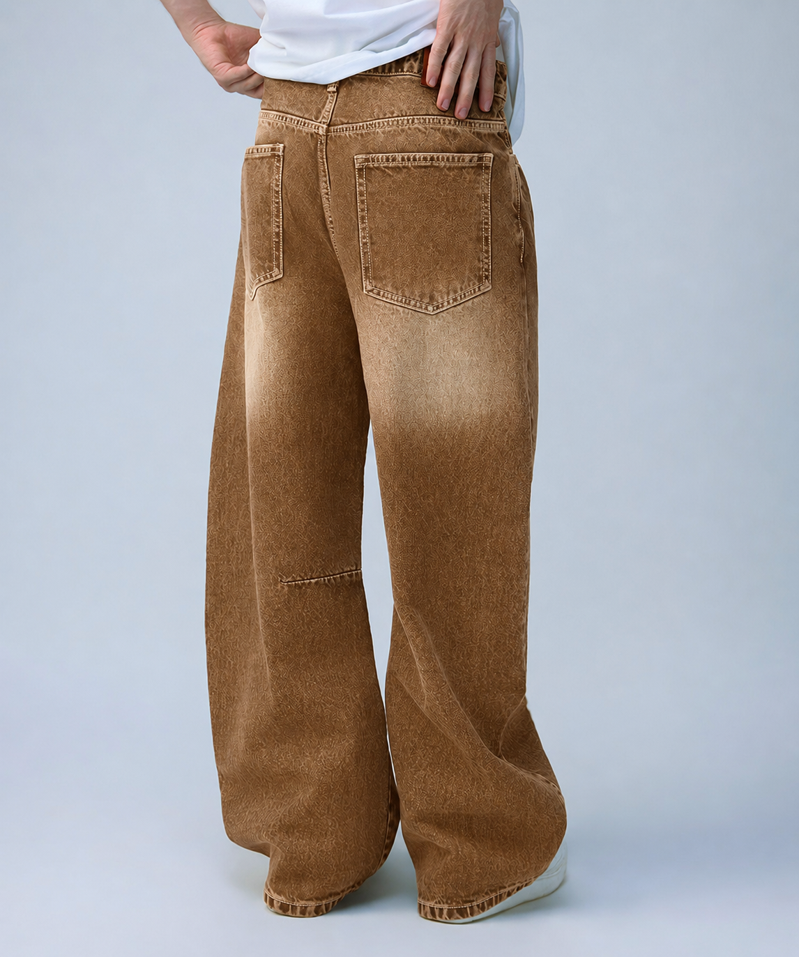 Mens Barrel Fit Mens  Jeans