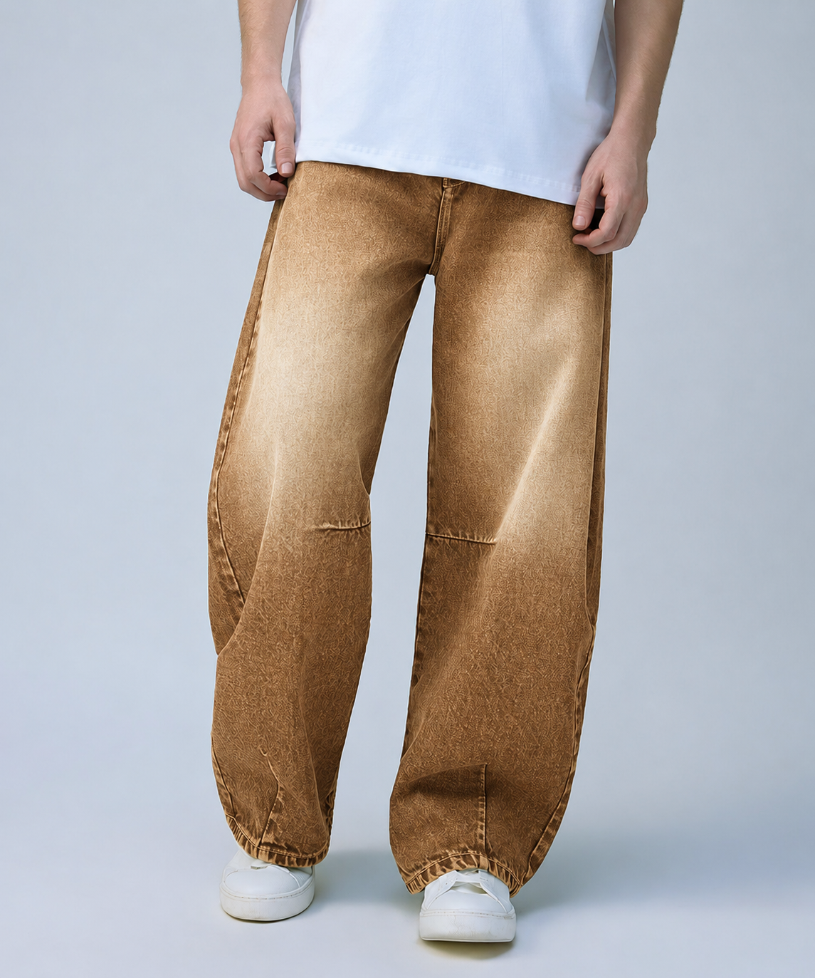 Mens Barrel Fit Mens  Jeans