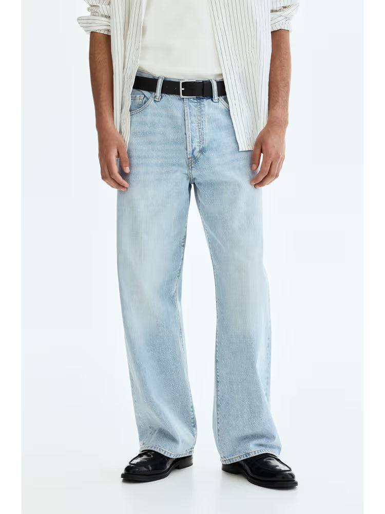Mens Baggy Fit Men  Jeans...