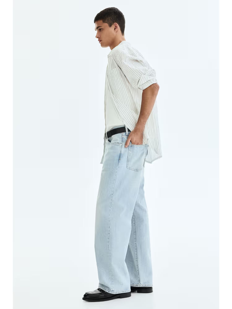 Mens Baggy Fit Men  Jeans...