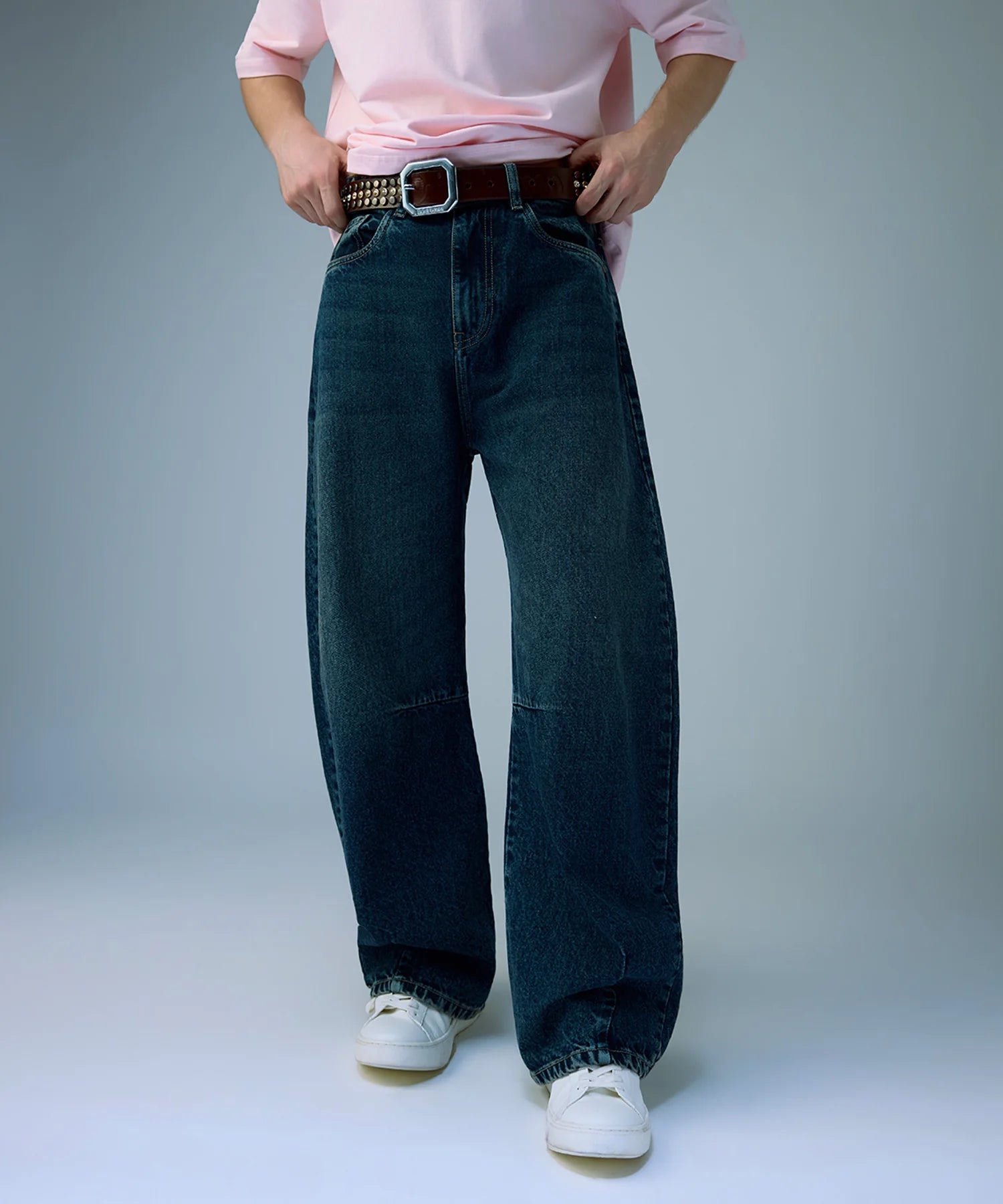 Mens Barrel Fit Mens  Jeans