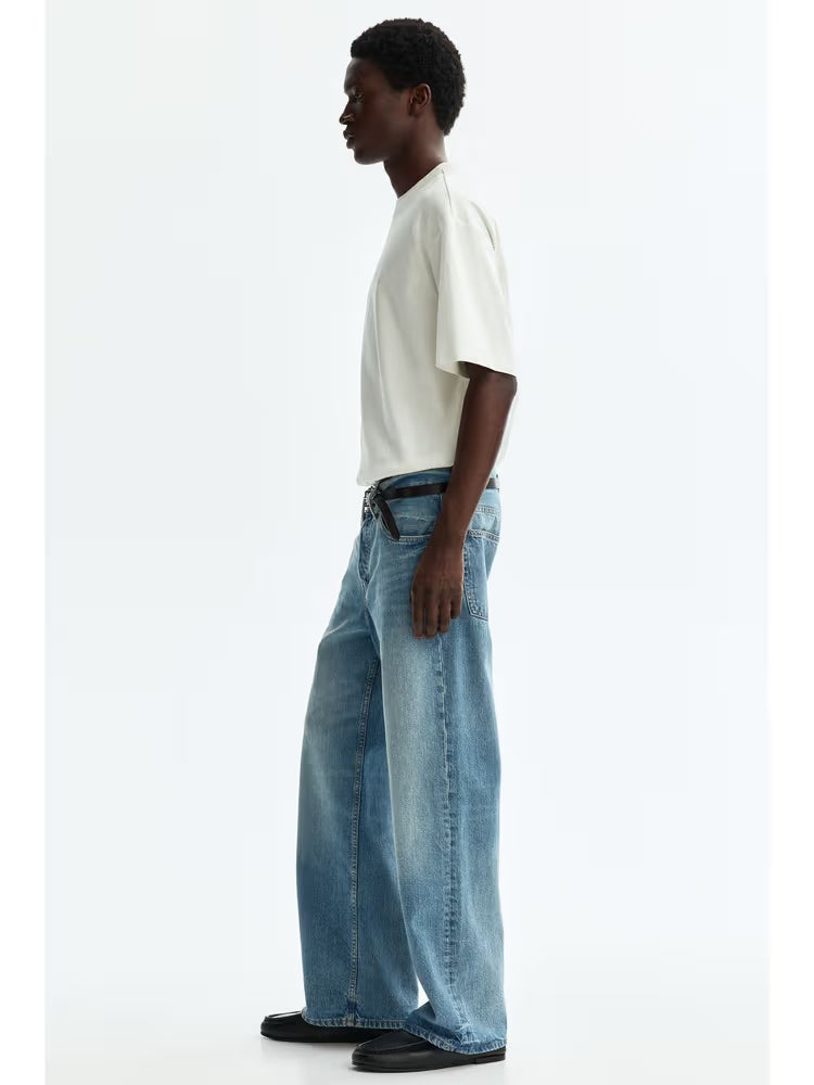Mens Baggy Fit Men  Jeans...