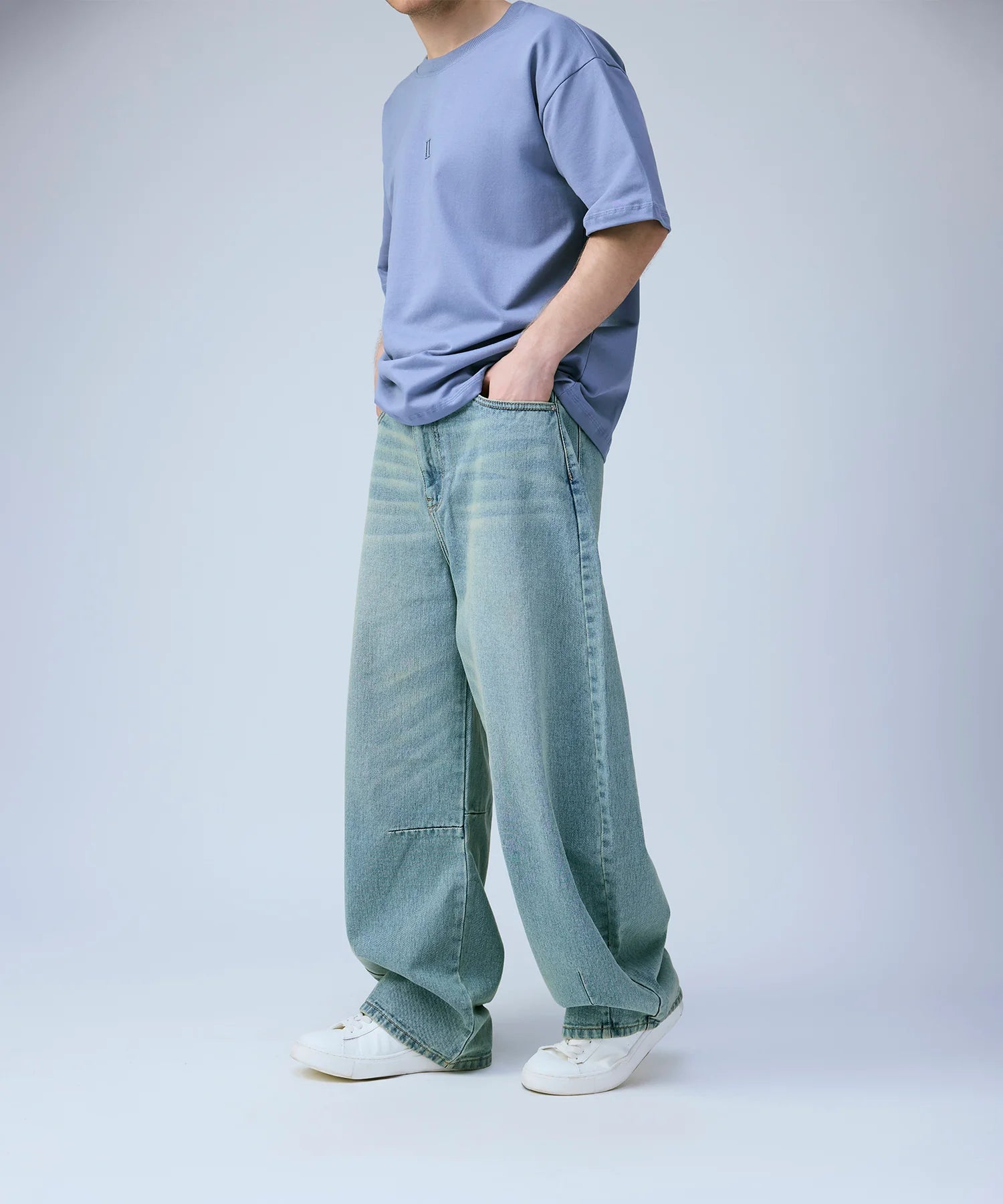 Mens Barrel Fit Mens  Jeans
