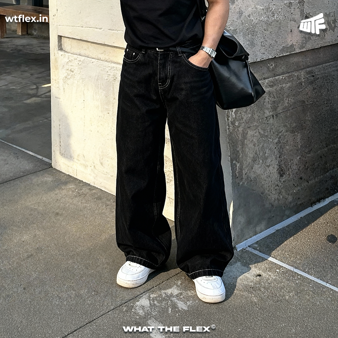 Desert Wash Solid Baggy Jean