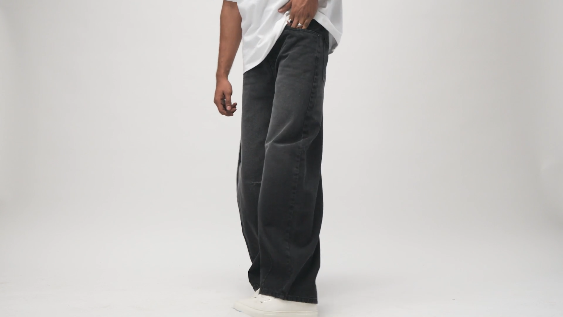 Mens Barrel Fit Mens  Jeans